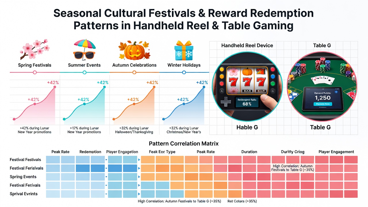 Analytics dashboard highlighting redemption rate increases during cultural festival periods