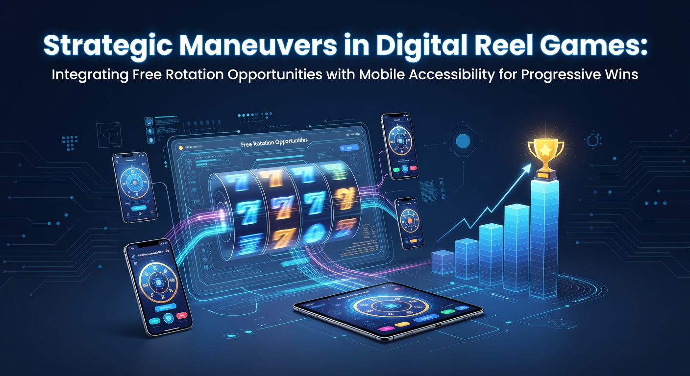 Mobile device displaying digital reel games with free spin features and progressive jackpot indicators